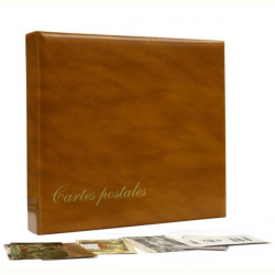 Reliure luxe Yvert et Tellier pour cartes postales.