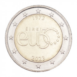 2 euros commémorative Irlande 2023 - Adhésion à l'UE.