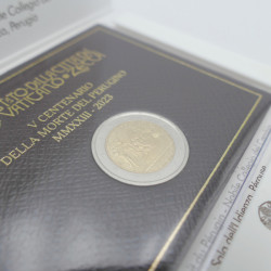 2 euros Vatican 2023 - Le Pérugin en coincard BU.