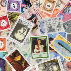 Tristan Da Cunha timbres de collection.
