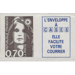 Timbre autoadhésif de France N°5b - Marianne du Bicentenaire.