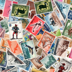 Saint Marin timbres de collection tous différents.
