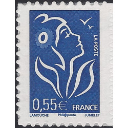 Timbre autoadhésif de France N°53D - Marianne de Lamouche.