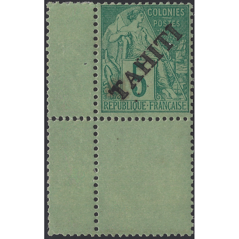Tahiti timbre N°10 neuf*.