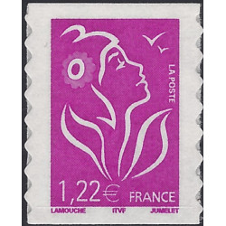 Timbre autoadhésif de France N°53C - Marianne de Lamouche.