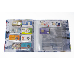 Album illustré pour 80 Coincards d'euros.