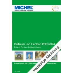 Catalogue de cotation Michel timbres des régions baltiques et Finlande 2023-2024.