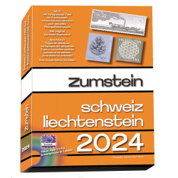 Catalogue de cotation Zumstein timbres de Suisse-Liechtenstein 2024.