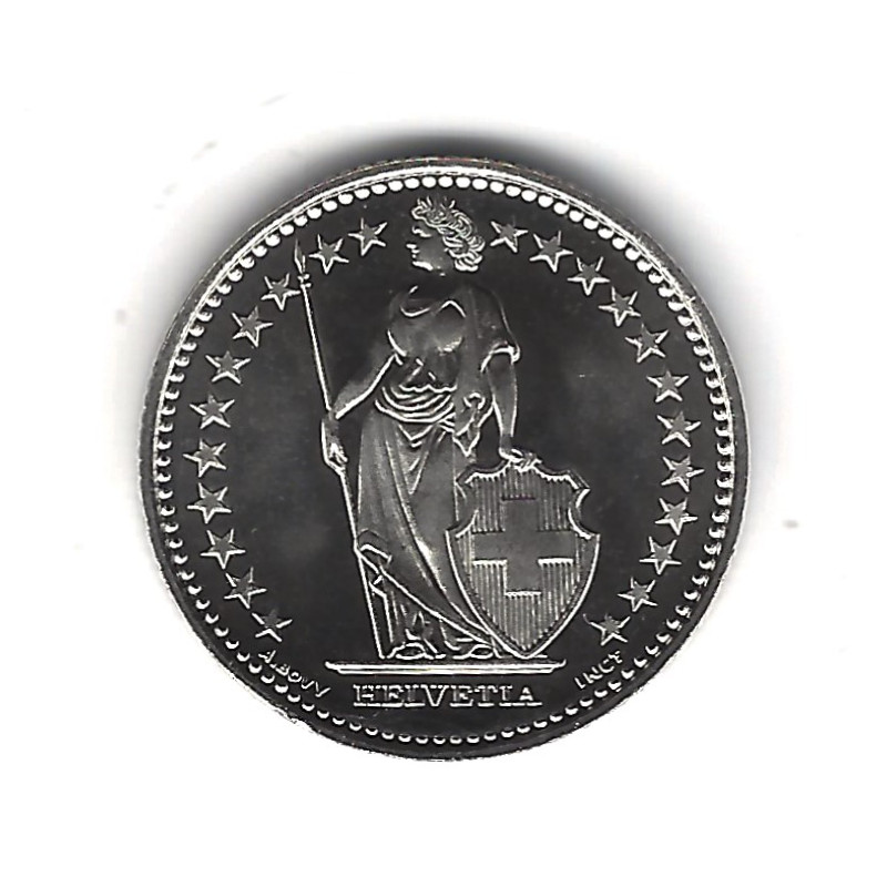 Suisse 5 monnaies de collection.