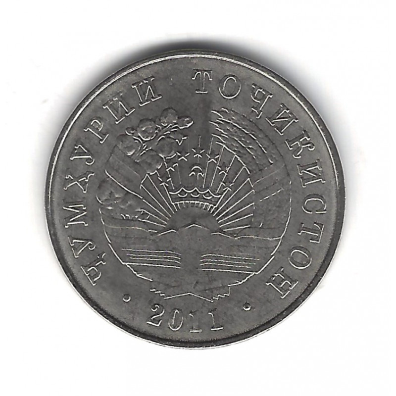 Tadjikistan 7 monnaies de collection.