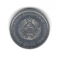 Transdniestrie 5 monnaies de collection.