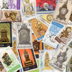Pendules 25 timbres thématiques tous différents.