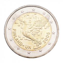 2 euros commémorative Finlande 2005 - ONU.