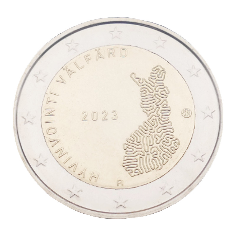 2 euros commémorative Finlande 2023 - Santé.