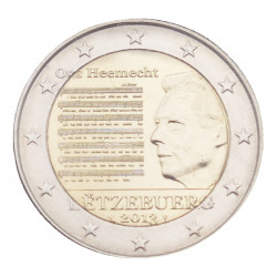 2 euros commémorative Luxembourg 2013 - Hymne national.