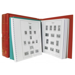 Pack complet pour timbres de France 1849 - 2022 en 7 albums Supramax Yvert.