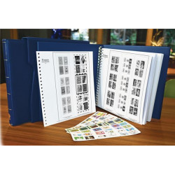 Pack complet pour timbres de France autoadhésifs 1990 - 2022 en 2 albums Supra Yvert.
