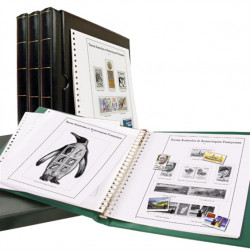 Pack complet pour timbres de T.A.A.F. 1955 - 2023 en 3 albums Supra Yvert.