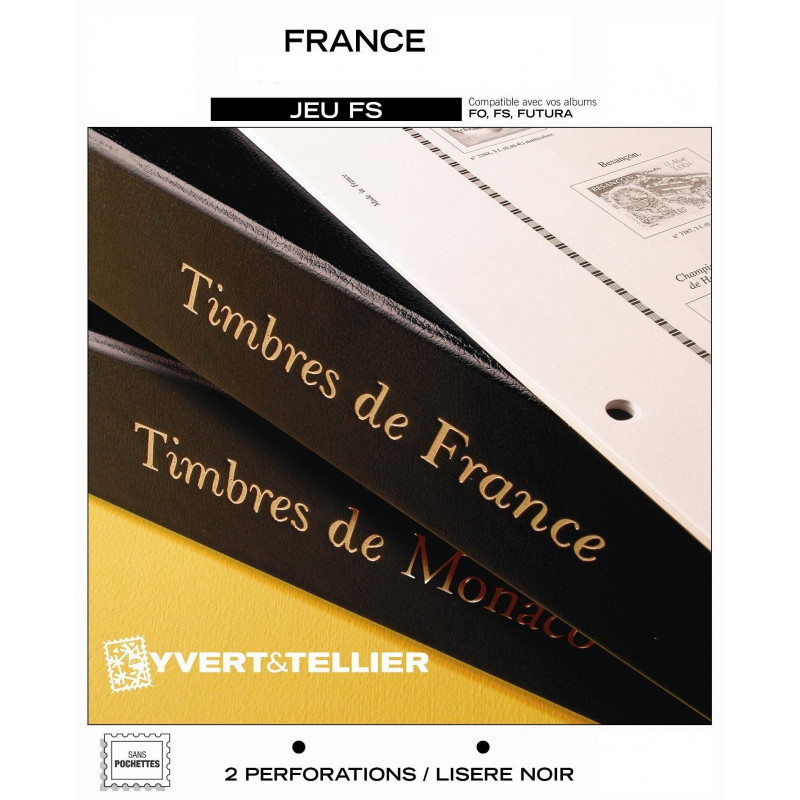 Intérieur FS timbres de France 2004-2007 - Yvert et Tellier.