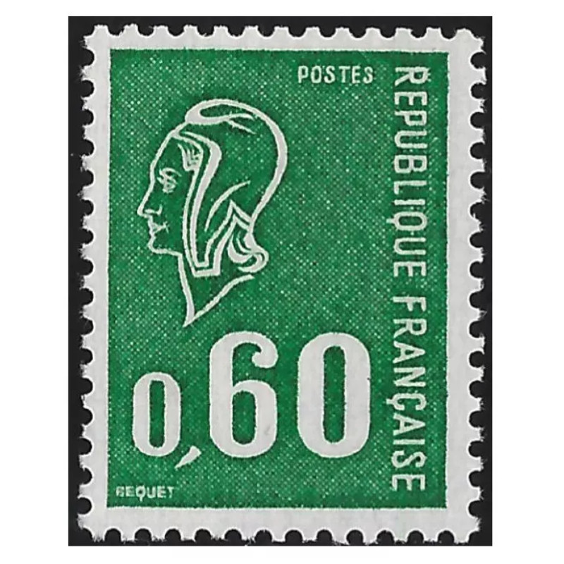 Marianne de Béquet timbre N°1815c sans bande phosphorescente neuf**.