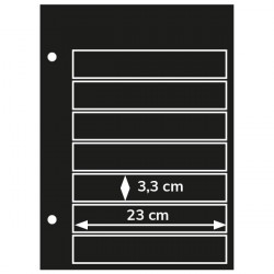 Recharges Futura GIGA à 7 bandes pour timbres-poste.