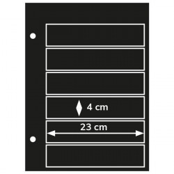 Recharges Futura GIGA à 6 bandes pour timbres-poste.