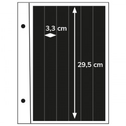 Recharges Futura à 6 bandes pour roulettes de timbres. (R6)