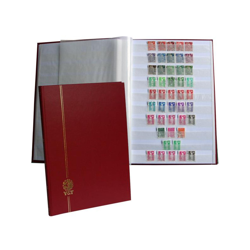 Classeur Perfecta grand modèle 64 pages blanches pour timbres-poste. -  Philantologie
