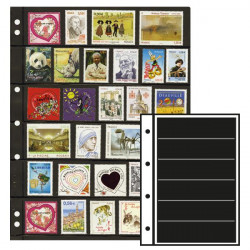 Recharges Initia à 6 bandes pour timbres-poste.