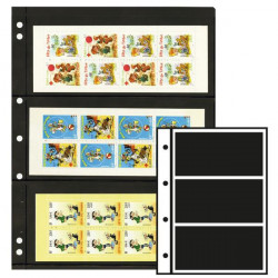 Recharges Initia à 3 bandes pour carnets de timbres.