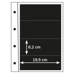 Recharges Initia à 4 bandes pour billets de banque, carnets de timbres.