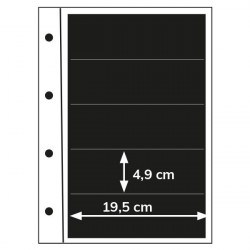 Recharges Initia à 5 bandes pour timbres-poste.