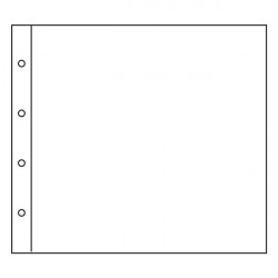 Recharges Initiamax pour feuilles entières de timbres jusqu'à 325 x 325 mm.