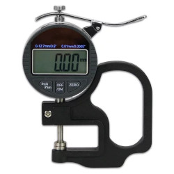 Micromètre appareil de mesure d'épaisseur digital.