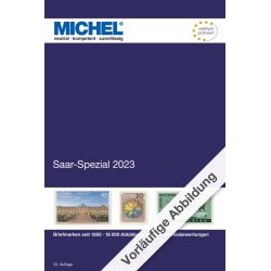 Catalogue Michel spécial Sarre 2023.