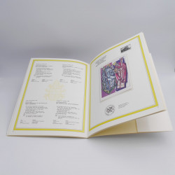 Livrets annuels de timbres de Vatican 1983-1990 complet.