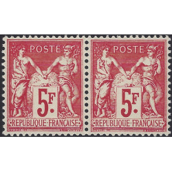 Sage timbre de France N°216 paire neuf**.