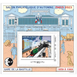 Bloc C.N.E.P. N°93 Gare de Bastille 2023 autoadhésif.