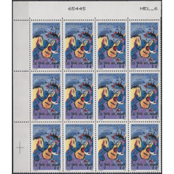 Les gens du voyage timbre de France N°2784b variété neuf**.