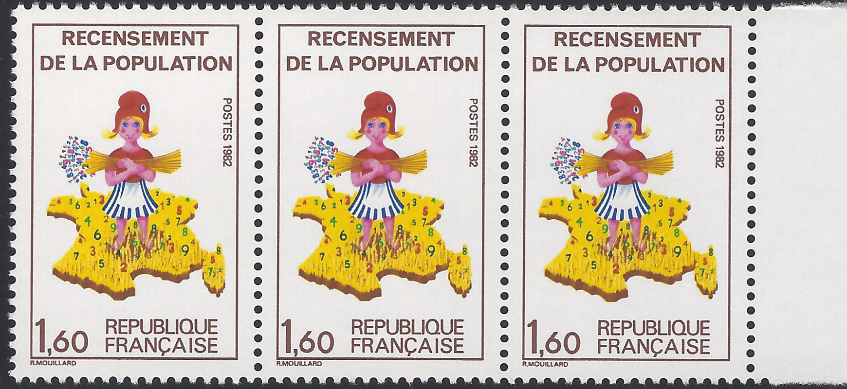 France 3370 (Complete.Issue.) non monté Menthe/Jamais articulé ** MNH 1999 Europe (Timbres pour collectionneurs