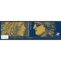 Carnet mixte de 14 timbres Marianne l'engagée - type Cérès N°1532.
