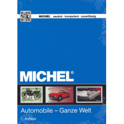 Catalogue Michel de cotation timbres thématiques Automobiles du Monde.