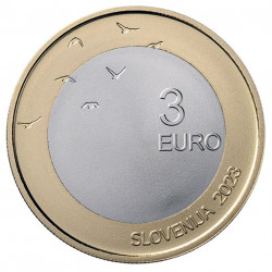 3 euros commémorative Slovénie 2023 - Boris Pahor.