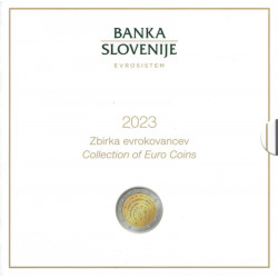 Série Euro Slovénie 2023 coffret BU.