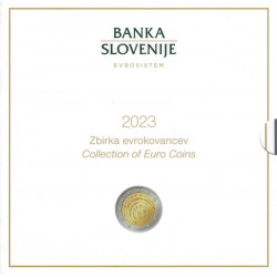 Série Euro Slovénie 2023 coffret BU.