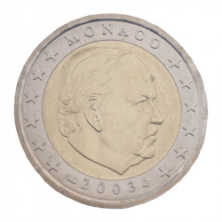 2 euros commémorative Monaco 2003 - Prince Rainier.