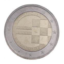 2 euros commémorative Croatie 2023 - Adhésion à l'UE.