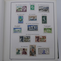 Collection timbres de France 1968-1998 en album Cérès.