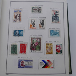 Collection timbres de France 1968-1998 en album Cérès.