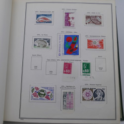 Collection timbres de France 1968-1998 en album Cérès.